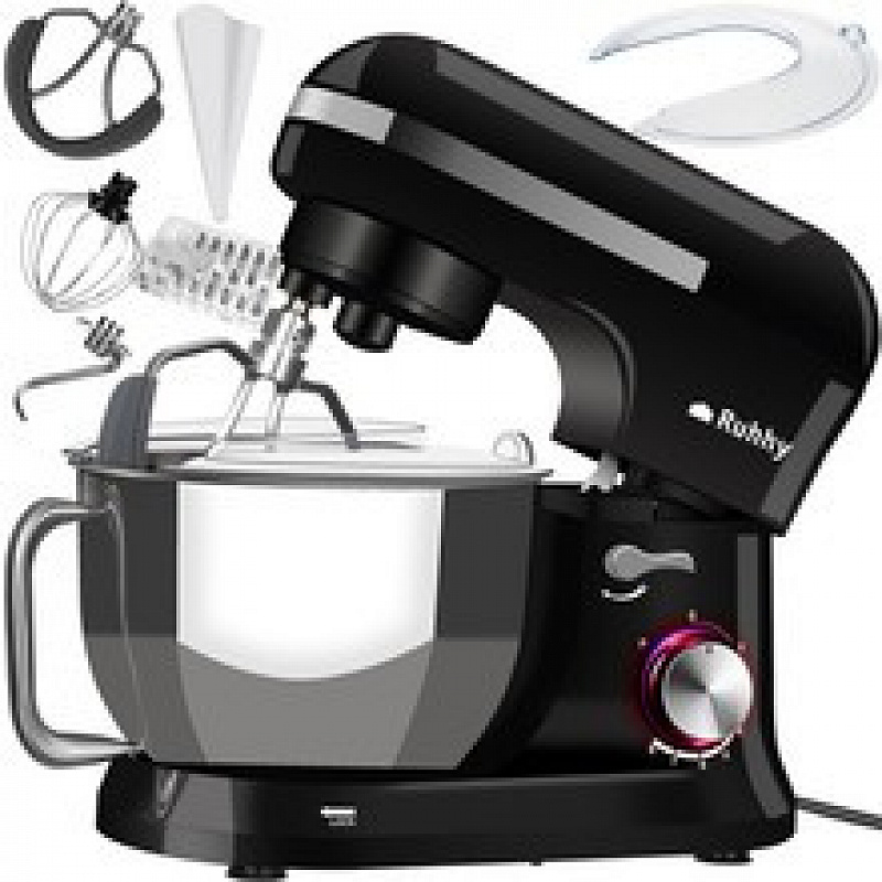Kuchyňský robot 4,5l, 1700 W Černý - 6DAZ220 - II. JAKOST
