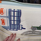 Aga4Kids Dětská skládací pěnová podložka 200x180 cm 6DZ129 - II. JAKOST
