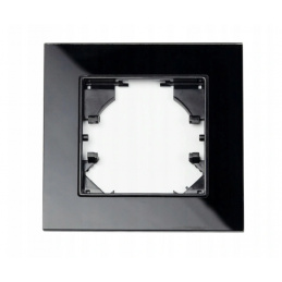Rámeček pro spínače - černý