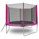 Aga SPORT TOP Trampolína 305 cm Pink + ochranná síť + žebřík