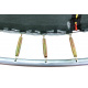Aga SPORT FIT Trampolína 366 cm Dark Green + vnitřní ochranná síť