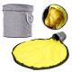 Aga Organizér Koš s hrací podložkou 2v1 Šedo-Žlutý