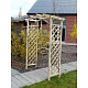Aga Zahradní pergola s obloukem 221,5x52x130 cm- II. JAKOST