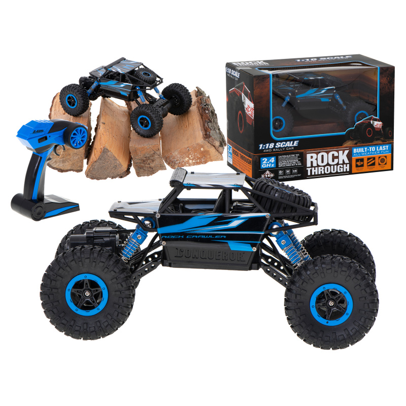 Aga RC auto Rock Crawler HB 2.4GHz 1:18 modré