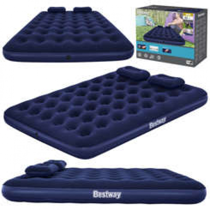 Bestway Nafukovací velurová matrace 203x152 cm 67374