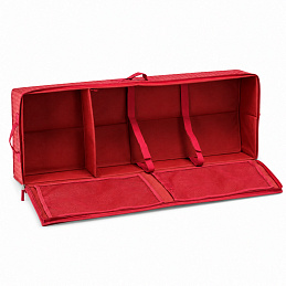 Aga Organizér na balicí papír 80×30×12 cm Červený