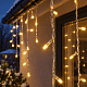Linder Exclusiv Vánoční světelný déšť 160 LED Teplá bílá