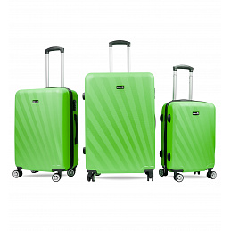 Aga Travel Sada cestovních kufrů MR4653 Zelená