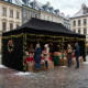 Aga Nůžkový stánek PARTY 3x6m Černý