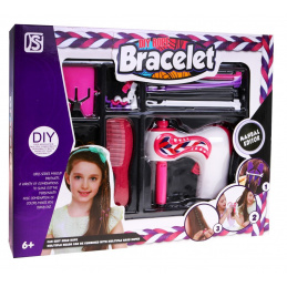 Dětská copánková sada 6+ Holicí strojek na vlasy + příslušenství