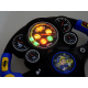 Interaktivní volant s vibrací ZA3900 - Modrý