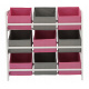 Aga Dětský organizér s 9 boxy 65x28x60 cm