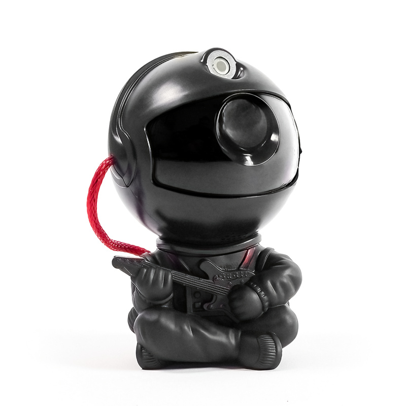 Aga Hvězdný projektor sedící astronaut s dálkovým ovládáním Kytara - 6DZ017 - 2. JAKOST
