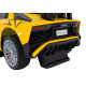 Kočárek Lamborghini Aventador SV žlutý