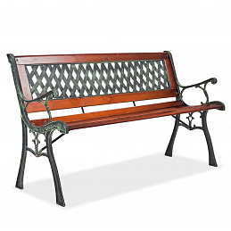 Aga Zahradní lavice 125x52x74 cm 6DAZ523 - II. JAKOST