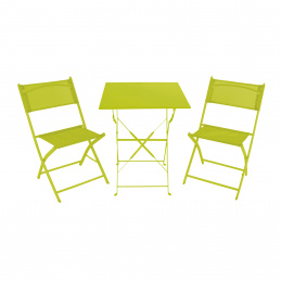 Linder Exclusiv Zahradní sestava BISTRO SET Zelená