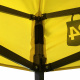Aga Prodejní stánek bez bočnic 2x2 m Žlutý