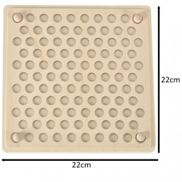 Aga Vzdělávací Montessori kuličková Mozaika 77ks