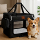 Tresko Přepravka pro psy a kočky 92x63x63 cm Černá