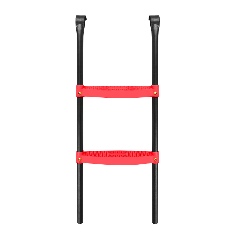 Aga Žebřík k trampolíně 305 - 430 cm Černý/Červený