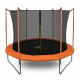 Aga SPORT FIT Trampolína 180 cm Orange + vnitřní ochranná síť