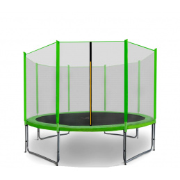 Aga SPORT PRO Trampolína 335 cm Light Green + ochranná síť