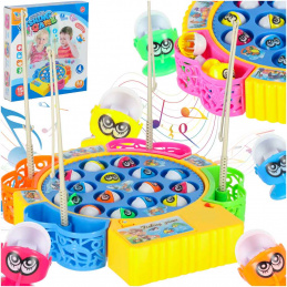 Aga Dětská hra Lovení rybiček 15 ryb + 4 pruty