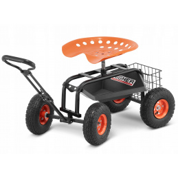 Higher Zahradní pojízdné sedátko