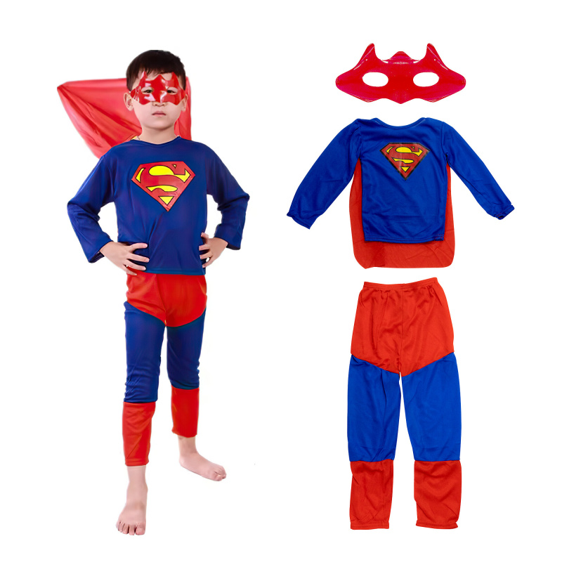 Aga4Kids Dětský kostým Superman M 110-120 cm