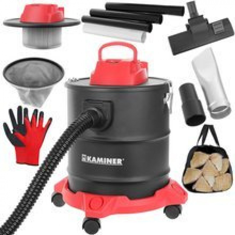 Elektrický vysavač na popel 20l 1600W žáruvzdorný Kaminer 2DAZ088