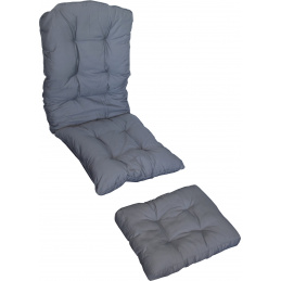 LEX Polstry na ratanové křeslo CONSUL RATTAN Dark Grey