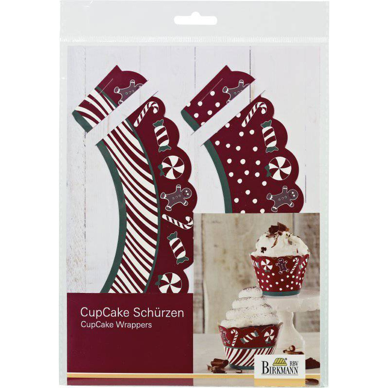 Vánoční obaly na muffiny CANDY CHRISTMAS - Birkmann - Birkmann