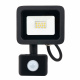 LED reflektor RODIX PREMIUM s čidlem PIR - 10W - IP65 - 850Lm - studená bílá - 6000K - záruka 36 měsíců