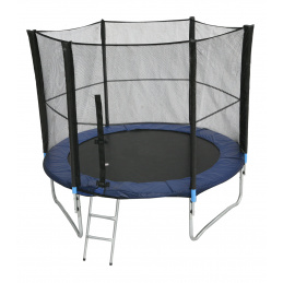 Linder Exclusiv Trampolína XXL 250 cm + ochranná síť + žebřík + krycí plachta