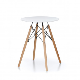 Aga Jídelní stůl 60 cm Bílý