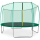 Aga SPORT FIT Trampolína 366 cm Dark Green + vnitřní ochranná síť