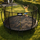 Aga SPORT EXCLUSIVE Trampolína 430 cm Černá + ochranná síť + žebřík
