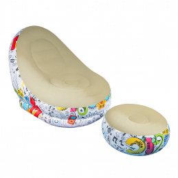 Aga Nafukovací křeslo s podnožníkem DS2505 Aga Nafukovací křeslo s podnožníkem DS2505