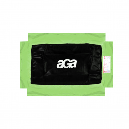 Aga Kryt pružin na obdélníkovou trampolínu 122x183 cm Světle zelený