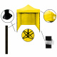 Aga Nůžkový stánek PARTY 3x3m Žlutý