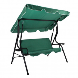 Aga Zahradní houpačka 170x110x153 cm Zelená