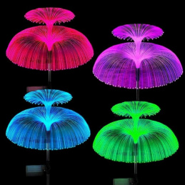 Q30F1 SOLÁRNÍ ZAHRADNÍ SVĚTLA MEDÚZA 4 KS