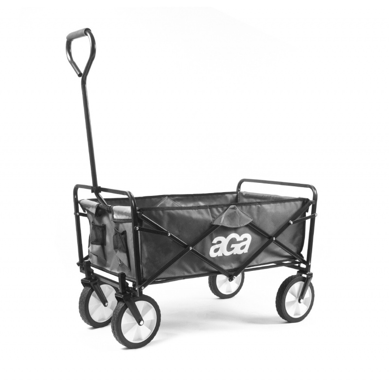Aga Skládací přepravní vozík MR4610 Šedý
