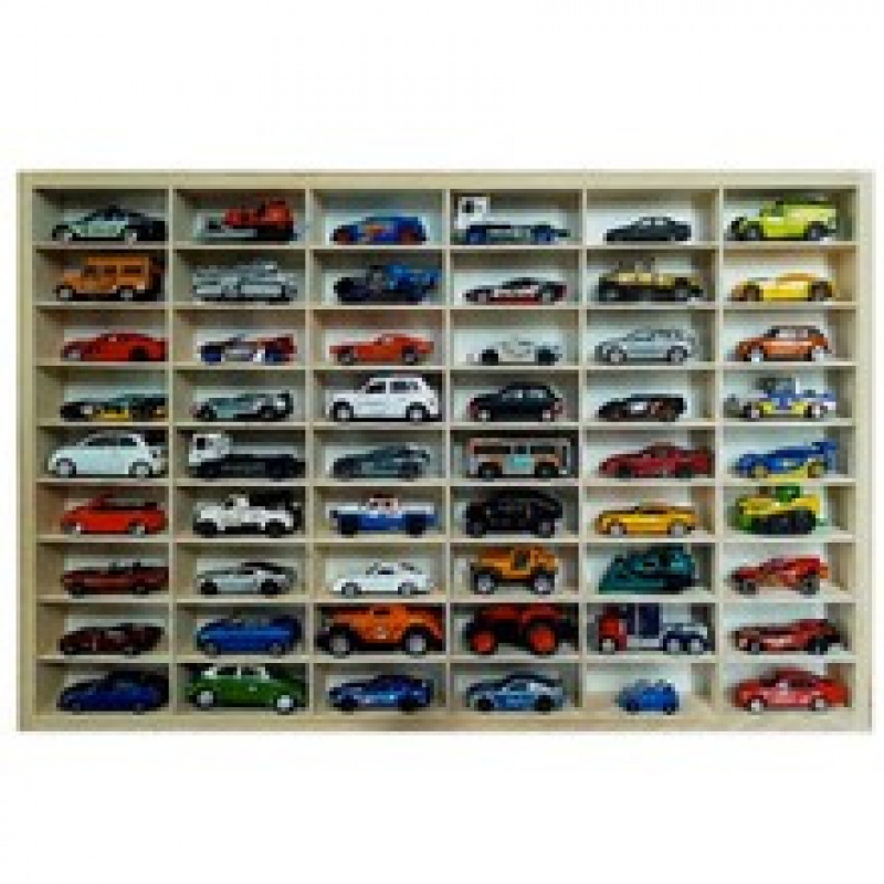 Dřevěná police na auta Kruzzel 21998