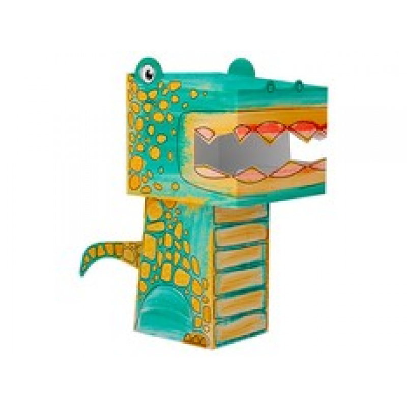 MONUMI 3D Omalovánky Tyranosaurus 3+