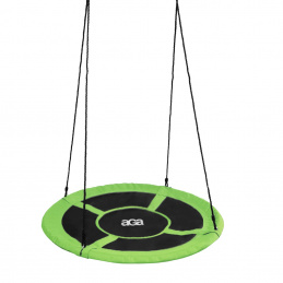 Aga Závěsný houpací kruh 120 cm Světle zelený