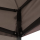 Aga Nůžkový stánek PARTY 3x4,5m Hnědý