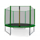 Aga SPORT PRO Trampolína 275 cm Dark Green + ochranná síť