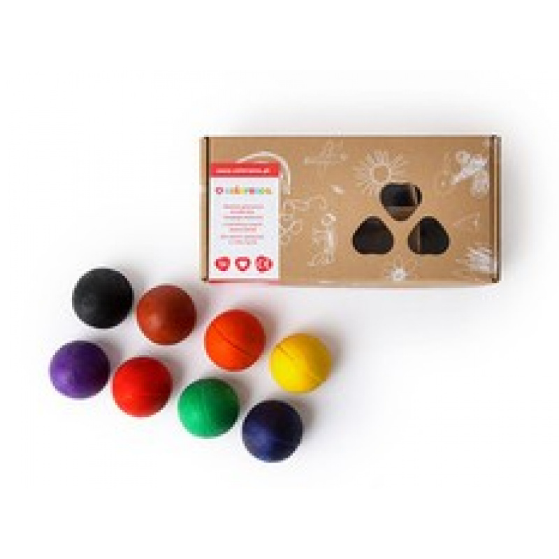 COLORESCA Křídy pro batolata 8 barev 1+