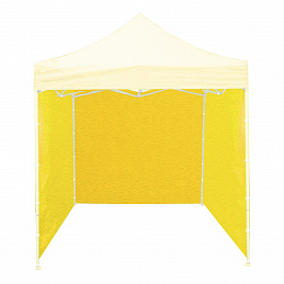 Aga Bočnice k prodejnímu stánku 3x3m Žlutá